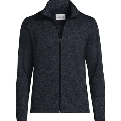 School Uniform Men's Sweater Fleece Zip Front Jacket