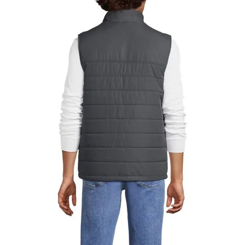School Uniform Men's Insulated Zip Front Vest