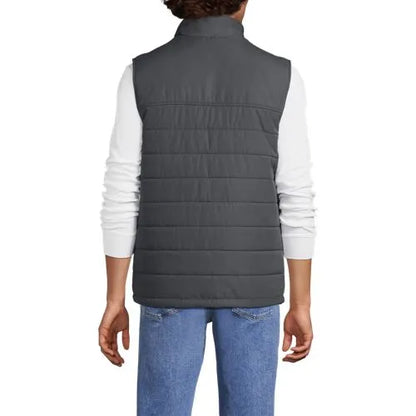 School Uniform Men's Insulated Zip Front Vest