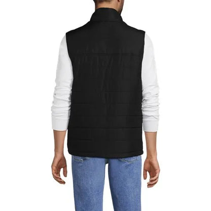 School Uniform Men's Insulated Zip Front Vest
