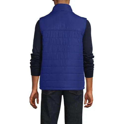School Uniform Men's Insulated Zip Front Vest
