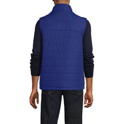 School Uniform Men's Insulated Zip Front Vest
