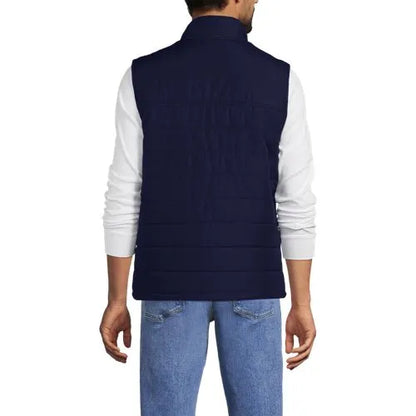 School Uniform Men's Insulated Zip Front Vest