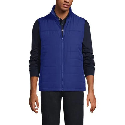 School Uniform Men's Insulated Zip Front Vest