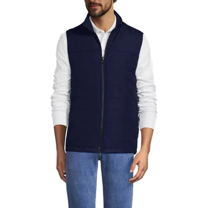 School Uniform Men's Insulated Zip Front Vest