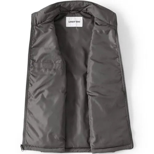 School Uniform Men's Insulated Zip Front Vest