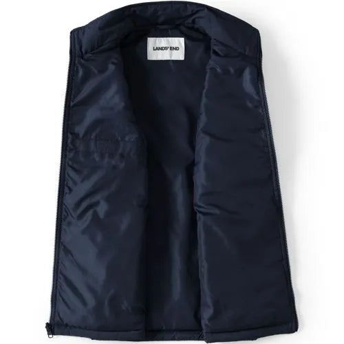 School Uniform Men's Insulated Zip Front Vest