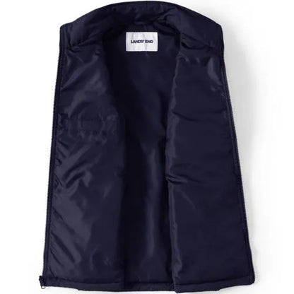 School Uniform Men's Insulated Zip Front Vest