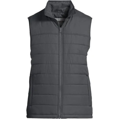 School Uniform Men's Insulated Zip Front Vest