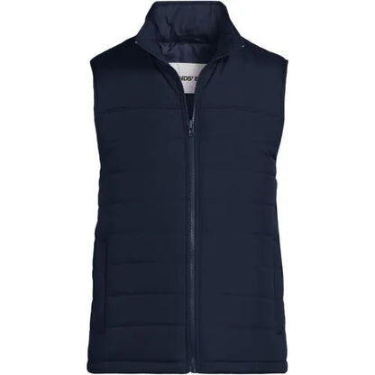 School Uniform Men's Insulated Zip Front Vest