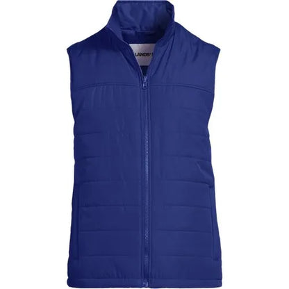 School Uniform Men's Insulated Zip Front Vest