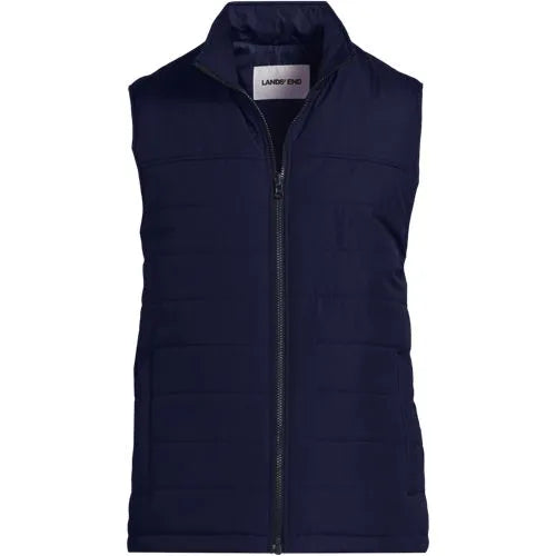 School Uniform Men's Insulated Zip Front Vest