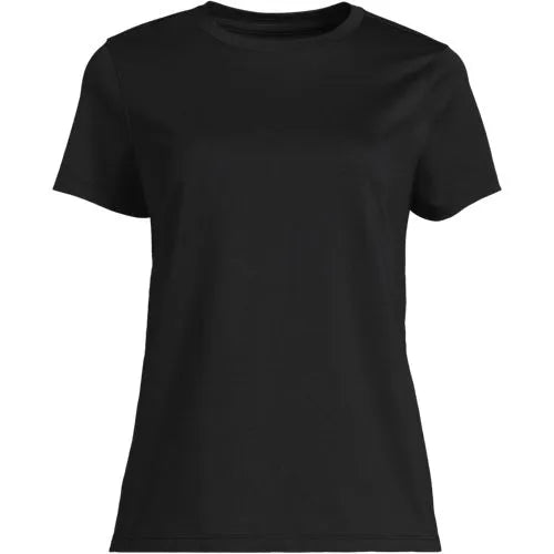 School Uniform Women's Supima Jersey Short Sleeve Signature Fit Tee Shirt