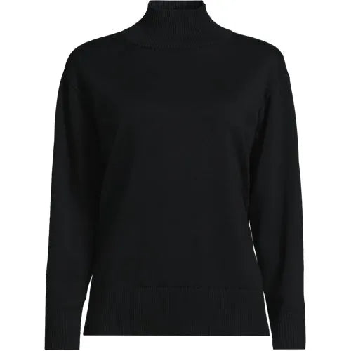 Women's Cotton Modal Funnel Neck Sweater