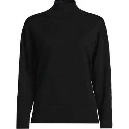 Women's Cotton Modal Funnel Neck Sweater