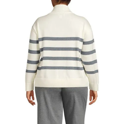 Women's Cotton Modal Funnel Neck Sweater