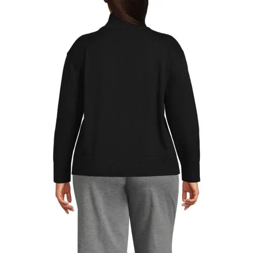 Women's Cotton Modal Funnel Neck Sweater