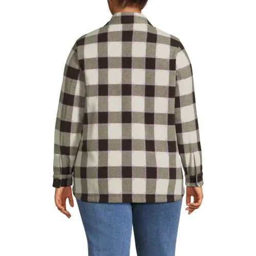 Women's Print Anyweather Fleece Shirt Jacket