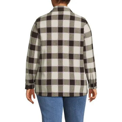 Women's Print Anyweather Fleece Shirt Jacket