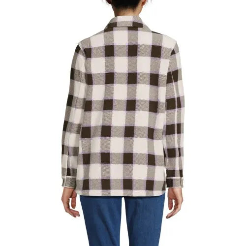 Women's Print Anyweather Fleece Shirt Jacket