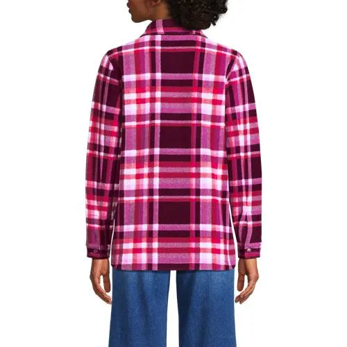 Women's Print Anyweather Fleece Shirt Jacket