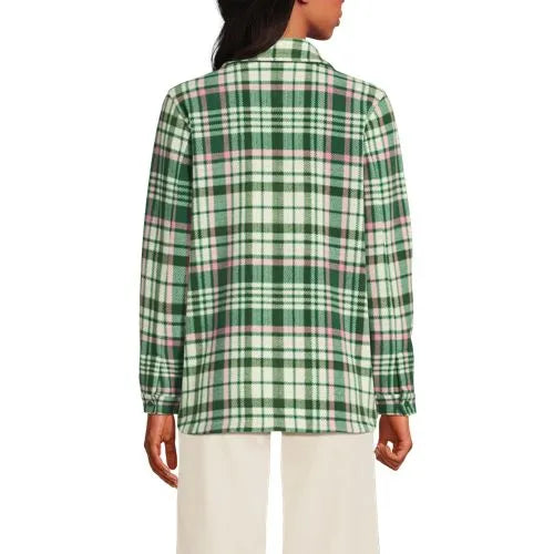 Women's Print Anyweather Fleece Shirt Jacket