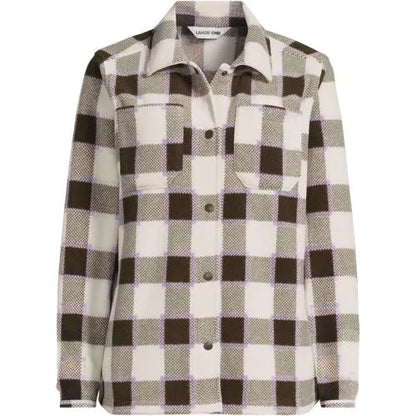 Women's Print Anyweather Fleece Shirt Jacket