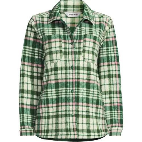 Women's Print Anyweather Fleece Shirt Jacket