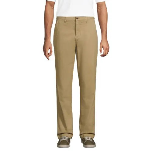 Men's Knockabout Comfort Waist Easy Classic Fit Flannel Lined Chino Pant