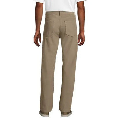 Men's Corduroy Comfort Waist Easy Classic Fit 5 Pocket Pant