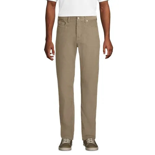 Men's Corduroy Comfort Waist Easy Classic Fit 5 Pocket Pant