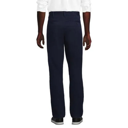 Men's Travel Kit Comfort Waist Easy Classic Fit Chino Pant