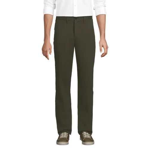 Men's Travel Kit Comfort Waist Easy Classic Fit Chino Pant