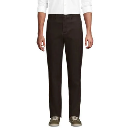 Men's Travel Kit Comfort Waist Easy Classic Fit Chino Pant