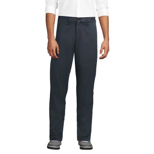 Men's Travel Kit Comfort Waist Easy Classic Fit Chino Pant