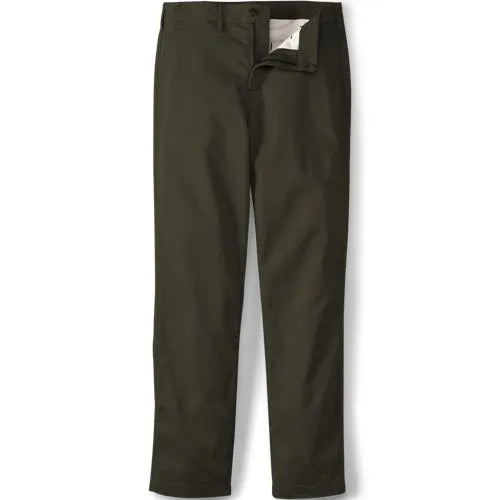 Men's Travel Kit Comfort Waist Easy Classic Fit Chino Pant