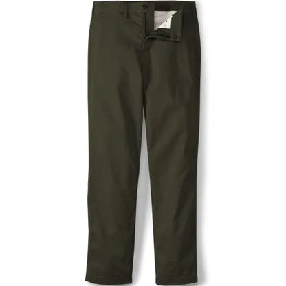 Men's Travel Kit Comfort Waist Easy Classic Fit Chino Pant