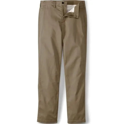 Men's Travel Kit Comfort Waist Easy Classic Fit Chino Pant