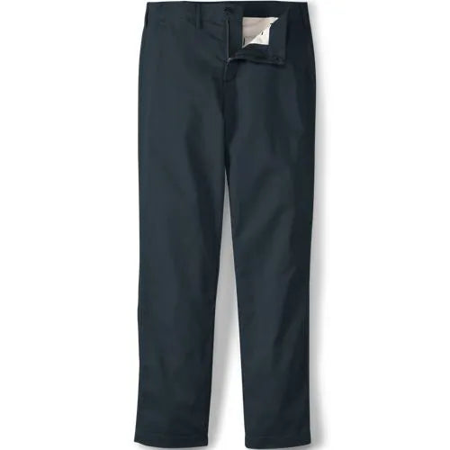 Men's Travel Kit Comfort Waist Easy Classic Fit Chino Pant