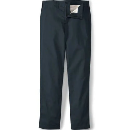 Men's Travel Kit Comfort Waist Easy Classic Fit Chino Pant