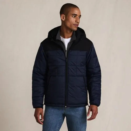 Men's Weatherproof Reversible Hooded Jacket
