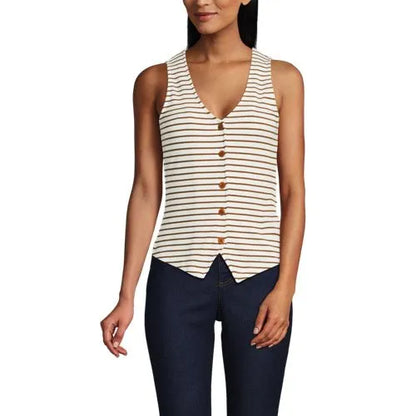 Women's Drapey Rib Vest