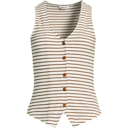 Women's Drapey Rib Vest