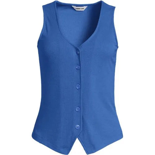 Women's Drapey Rib Vest