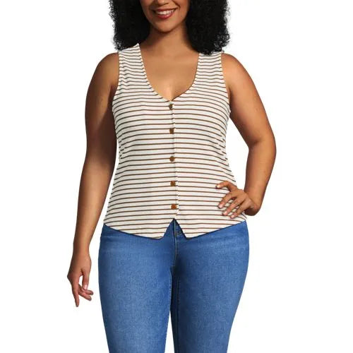 Women's Drapey Rib Vest