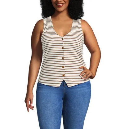 Women's Drapey Rib Vest