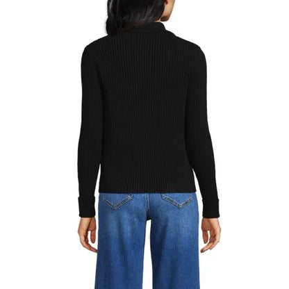 Women's Drifter Ribbed Collared Blazer Sweater