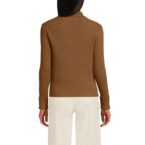 Women's Drifter Ribbed Collared Blazer Sweater
