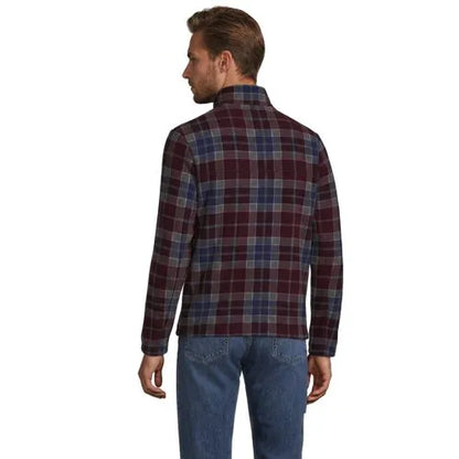 Men's Anyweather Fleece Print Quarter Zip Pullover
