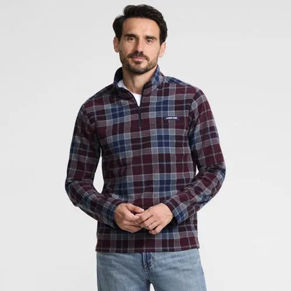Men's Anyweather Fleece Print Quarter Zip Pullover
